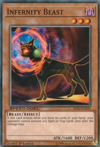 Infernity Beast (SBAD-EN039) [Speed Duel: Attack from the Deep]