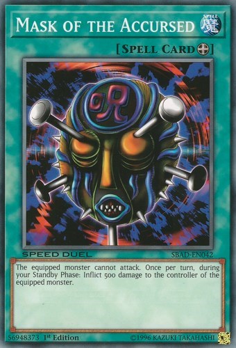 Mask of the Accursed (SBAD-EN042) [Speed Duel: Attack from the Deep]