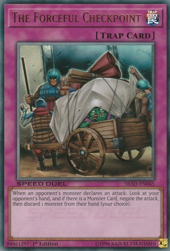 The Forceful Checkpoint (SBAD-EN045) [Speed Duel: Attack from the Deep]