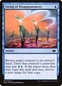 String of Disappearances (72) [Modern Horizons]
