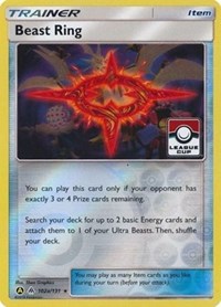 Beast Ring - 102a/131 (League Cup) (102a/131) [League & Championship Cards]