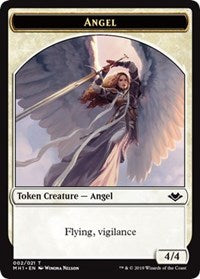 Angel // Illusion Double-Sided Token (2 // 5) [Modern Horizons]