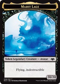 Marit Lage // Elemental (008) Double-Sided Token (6 // 8) [Modern Horizons]