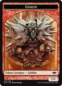 Goblin // Spider Double-Sided Token (10 // 14) [Modern Horizons]