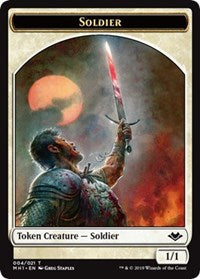 Soldier // Spider Double-Sided Token (4 // 14) [Modern Horizons]