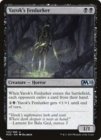 Yarok's Fenlurker (123) [Core Set 2020]
