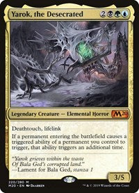 Yarok, the Desecrated (220) [Core Set 2020]