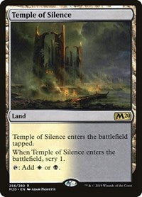 Temple of Silence (256) [Core Set 2020]