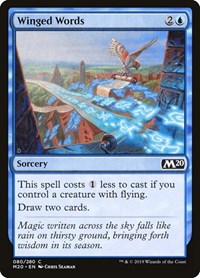 Winged Words (80) [Core Set 2020]