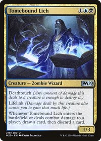 Tomebound Lich (219) [Core Set 2020]