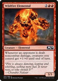 Wildfire Elemental (297) [Core Set 2020]