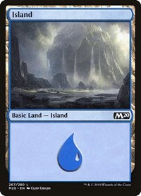 Island (267) (267) [Core Set 2020]