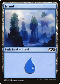 Island (268) (268) [Core Set 2020]