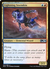Lightning Stormkin (213) [Core Set 2020]