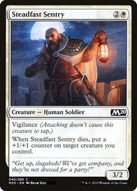Steadfast Sentry (40) [Core Set 2020]