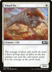 Yoked Ox (41) [Core Set 2020]