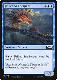 Frilled Sea Serpent (61) [Core Set 2020]