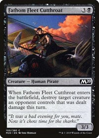 Fathom Fleet Cutthroat (100) [Core Set 2020]