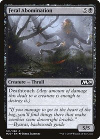 Feral Abomination (101) [Core Set 2020]