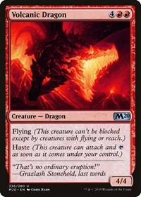 Volcanic Dragon (336) [Core Set 2020]
