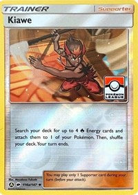 Kiawe - 116a/147 (Pokemon League) (116a/147) [League & Championship Cards]