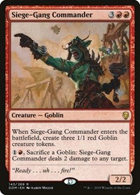 Siege-Gang Commander (143) [Promo Pack: Core Set 2020]