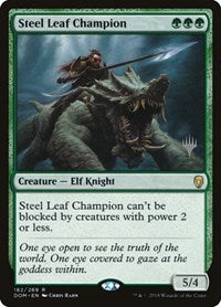 Steel Leaf Champion (182) [Promo Pack: Core Set 2020]