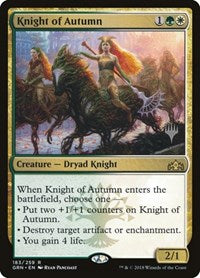 Knight of Autumn (183) [Promo Pack: Core Set 2020]