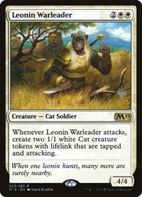 Leonin Warleader (23) [Promo Pack: Core Set 2020]