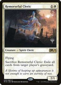 Remorseful Cleric (33) [Promo Pack: Core Set 2020]