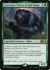 Goreclaw, Terror of Qal Sisma (186) [Promo Pack: Core Set 2020]