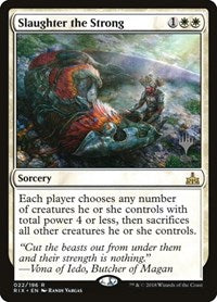 Slaughter the Strong (22) [Promo Pack: Core Set 2020]