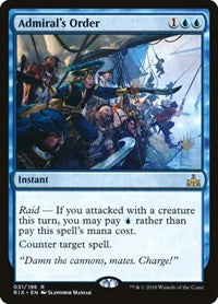 Admiral's Order (31) [Promo Pack: Core Set 2020]