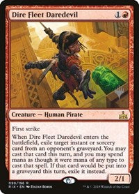 Dire Fleet Daredevil (99) [Promo Pack: Core Set 2020]