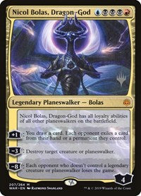 Nicol Bolas, Dragon-God (207) [Promo Pack: Core Set 2020]