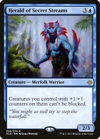 Herald of Secret Streams (59) [Promo Pack: Core Set 2020]