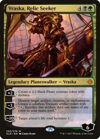 Vraska, Relic Seeker (232) [Promo Pack: Core Set 2020]