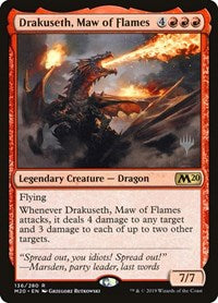 Drakuseth, Maw of Flames (136) [Promo Pack: Core Set 2020]
