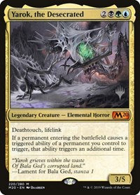 Yarok, the Desecrated (220) [Promo Pack: Core Set 2020]