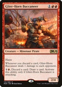 Glint-Horn Buccaneer (141) [Promo Pack: Core Set 2020]