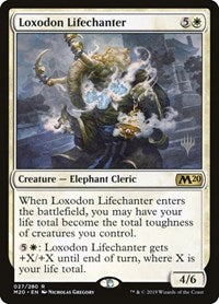 Loxodon Lifechanter (27) [Promo Pack: Core Set 2020]