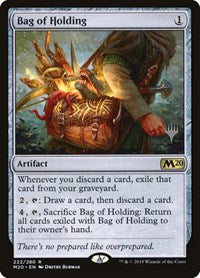 Bag of Holding (222) [Promo Pack: Core Set 2020]