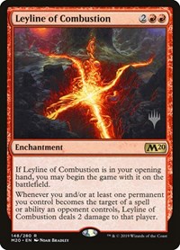 Leyline of Combustion (148) [Promo Pack: Core Set 2020]