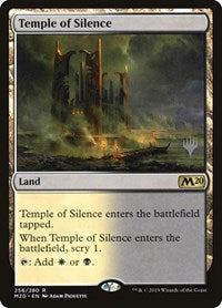 Temple of Silence (256) [Promo Pack: Core Set 2020]