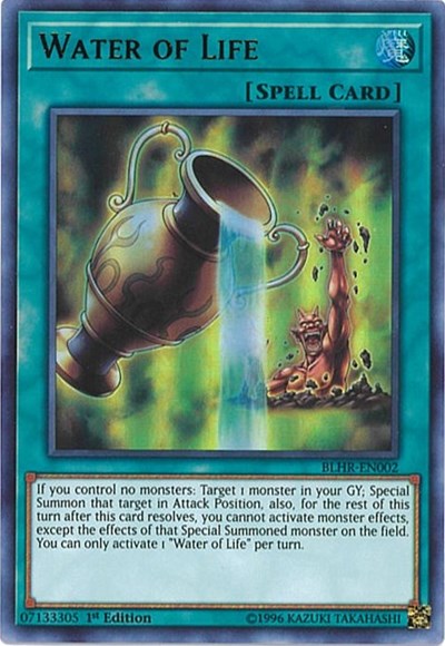 Water of Life (BLHR-EN002) [Battles of Legend: Hero's Revenge]