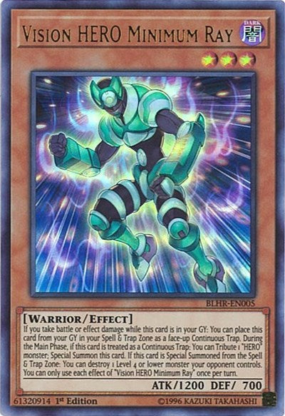 Vision HERO Minimum Ray (BLHR-EN005) [Battles of Legend: Hero's Revenge]