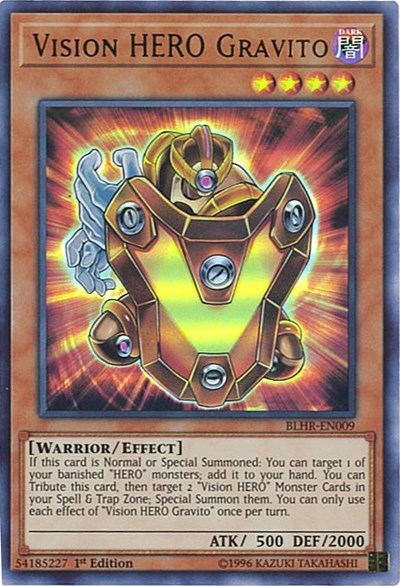 Vision HERO Gravito (BLHR-EN009) [Battles of Legend: Hero's Revenge]