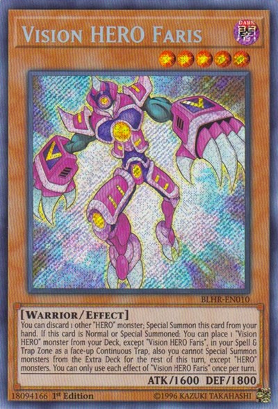 Vision HERO Faris (BLHR-EN010) [Battles of Legend: Hero's Revenge]