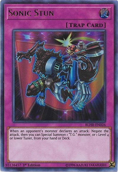 Sonic Stun (BLHR-EN026) [Battles of Legend: Hero's Revenge]