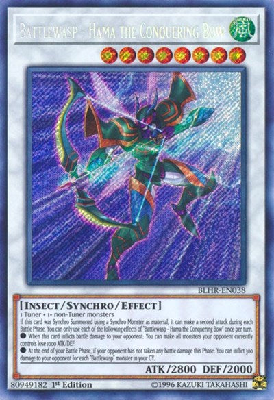 Battlewasp - Hama the Conquering Bow (BLHR-EN038) [Battles of Legend: Hero's Revenge]